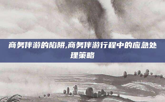 澳门商务伴游的陷阱,商务伴游行程中的应急处理策略